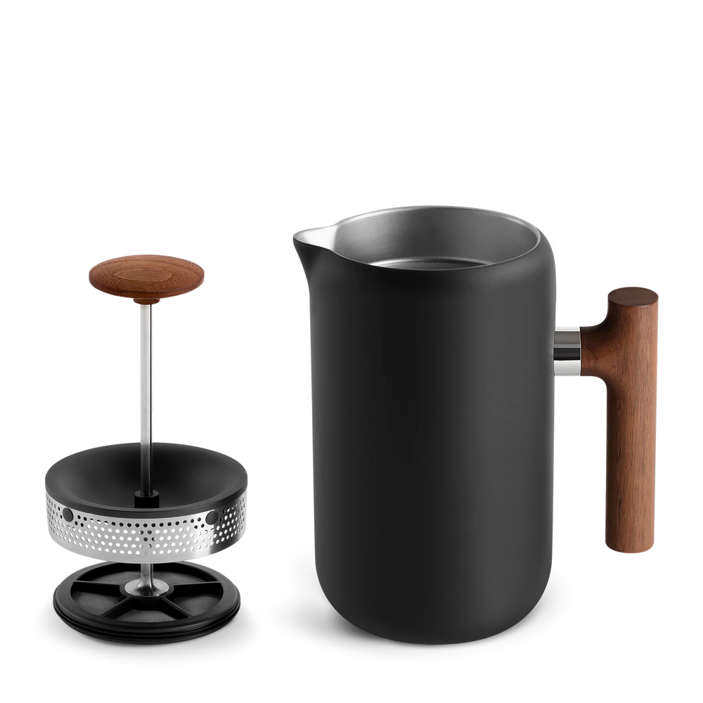 
                  
                    FELLOW Clara French Press, Matte Black and Walnut
                  
                
